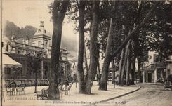 CPA Les Vosges Illustrees Plombieres les Bains Le Casino