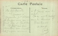 CPA Avranches visto en la bahia del Saint Michel de Mont ocurrida de amargo