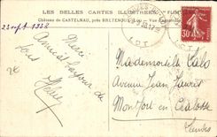 CPA Castle of Castelnau close Bretenoux Seen together