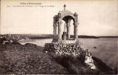 CPA dimensiona Emeraude los bordes de rancio la Virgen de St Suliac