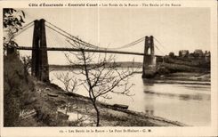 CPA dimensiona la costa esmeralda de Emeraude de los bordes de rancio los bancos el Rance