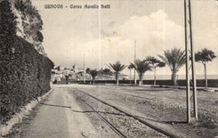 CPA Genova Corso Aurelio Dirtied