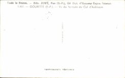 CPSM Gourette Seen of the road of the collar Aubisque