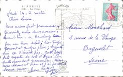 CPA Blarritz la Plage