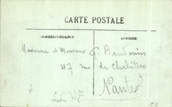 CPA Biarritz Promenade de la Plage et le Phare un Jour de Tempete