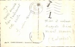 CPA Cambo Les Bains Landouzy Sanatorium