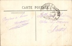 CPA Biarritz Cote d Argent La Grande Plage et le Casino Bellevue a maree basse