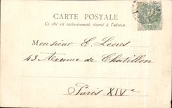 CPA Lourdes Vue du Fort et Esplanade