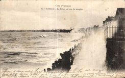 St Malo de CPA el surco un dia de tormenta