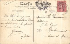 CPA Catbedrale de Dol Tomb de obispo Thomas James