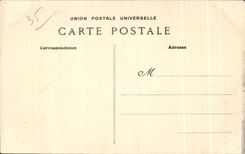 CPA Cote d Emeraude Saint Malo Vue Prise du Casino Train 