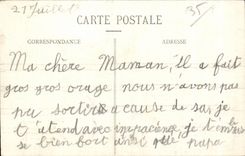 CPA dimensiona Emeraude la boca rancia de rancio la roca de Bizeux