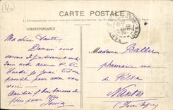 CPA Pornichet un dia de gran tormenta