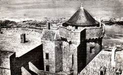 CPA Saint Malo Cite Corsaire Le Petit Donjon