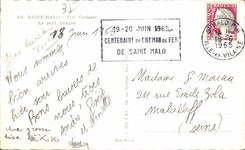 CPA Saint Malo Cite Corsaire Le Petit Donjon