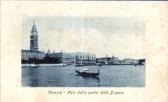 CPA Venezia Molo Paved Punta della Dogana
