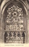 CPA Cathedrale d Amiens Rose Sud