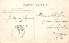 CPA Nantes the Castle Entrance Seen from has flight Oiseau