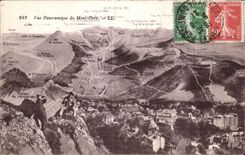 CPA Panoramic View of the Mount Gilds