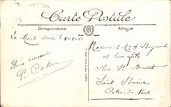 CPA Panoramic View of the Mount Gilds