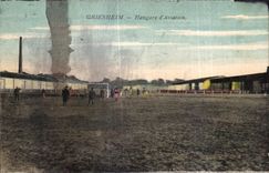 CPA Griesheim Hangars Aviation