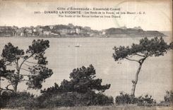 CPA Cote d Emeraude Emerald Coast Dinard La Vicomte Les Bords de la Rance au loin Dinard