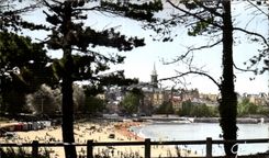 CPA Dinard La Vicomte a travers les Pins