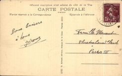 CPA Le Havre el efecto de la noche de Gambetta del lugar