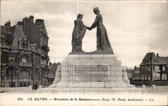 Monumento de CPA Le Havre del reconocimiento belga