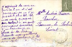 CPA Bonne Annee Fantaisie Fleur