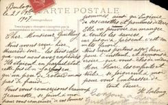 CPA Fantasy a Hello of Boulogne