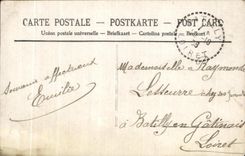 CPA Fantaisie baiser Enfants