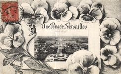 CPA Une Pensee de Versailles