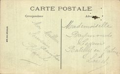 CPA Une Pensee de Versailles