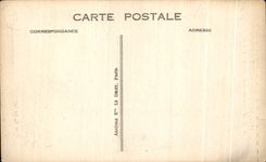 CPA Sainte Address Church and the War memorial