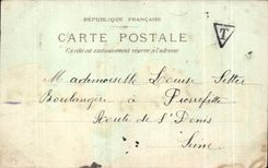 CPA Paris Statue of Guy of Maupassant to the Park Heap