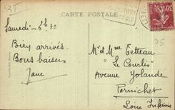 Santo Malo Promenude de CPA de las paredes