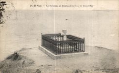 Santo Malo de CPA la tumba de Chateaubriant en el bey grande