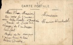 El santo Malo de CPA la puerta de los campos de Vauvert y de la fortaleza del pequeno sea