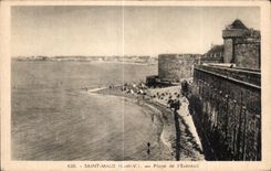 Playa de Malo del santo de CPA de la gama