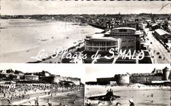 Playa de la opinion de Malo ISCECorsair del santo de CPA de la playa de Bonsecours de la gama