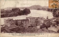 CPA Libourne the Dordogne and the Hillock of Fronsac