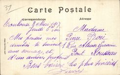 CPA ido Toulouse Lafayette vista del jardin publico