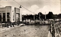 CPSM Toulouse la piscina sporting del parque municipal de los deportes