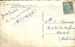 CPSM Toulouse la piscina sporting del parque municipal de los deportes