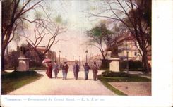 Caminata de CPA Toulouse del redondo grande