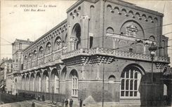CPA Toulouse el museo dimensiona la calle Alsacia
