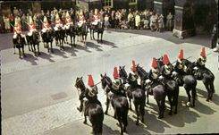 CPSM Great Britain London Changing the guard Horseguards Parades