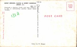 CPSM Glorious Jersey Mount Pride Castle   Gorey Harbor Jersey C L