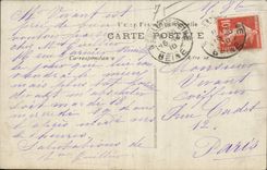 Paris - Floods of Paris 1910 - Station St Lazare - CPA